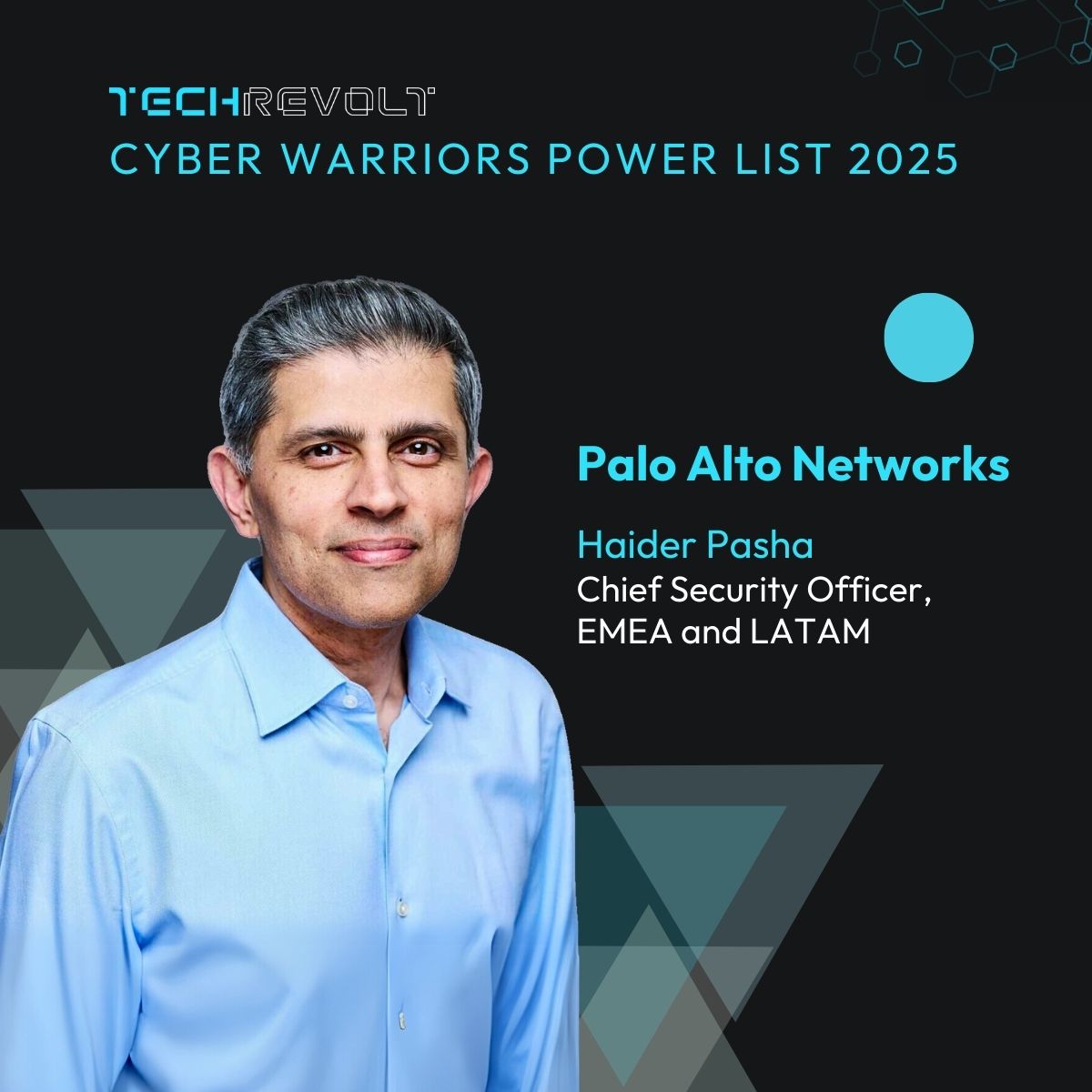 Cyber Warriors Power List 2025: Palo Alto Networks