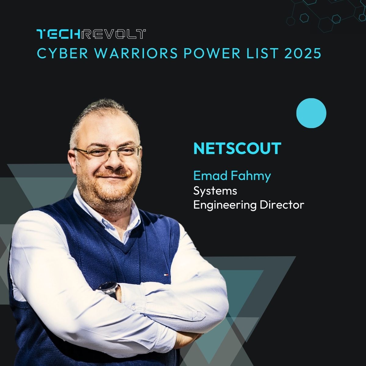 Cyber Warriors Power List 2025: NETSCOUT