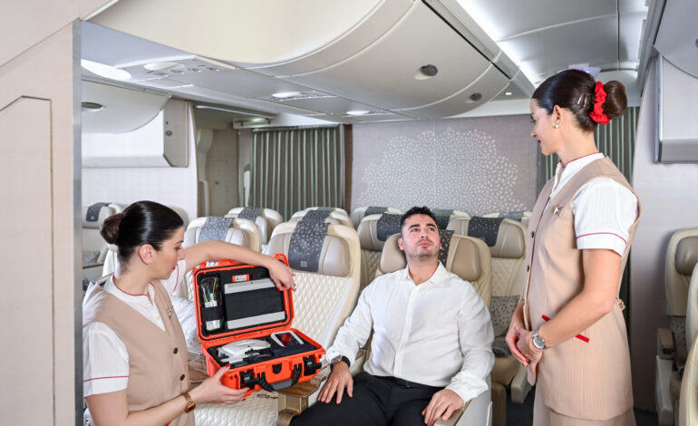 Emirates and Parsys Pioneer Inflight Telemedicine Station, Saving Lives