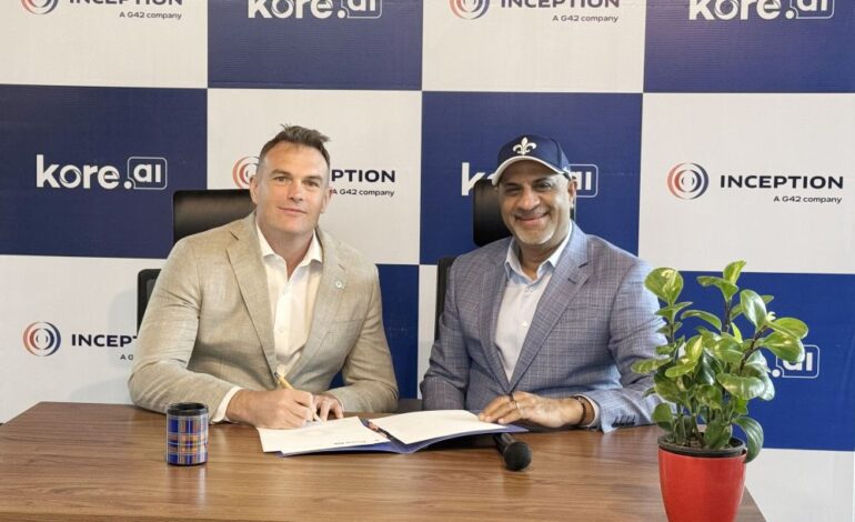 Inception and Kore.ai partner to accelerate enterprise AI