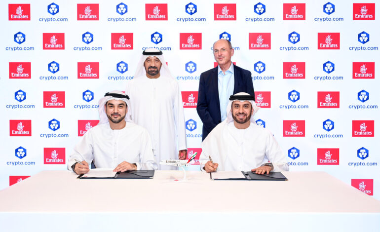 Emirates Signs MoU with Crypto.com