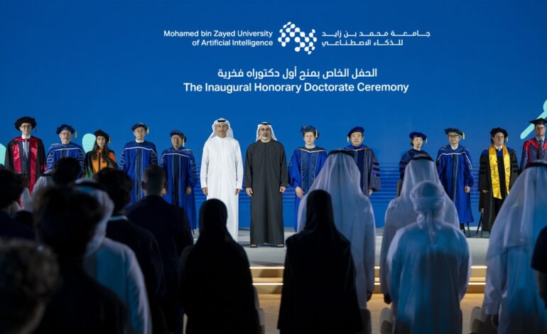 Sam Altman awarded first Abu Dhabi AI honorary doctorate